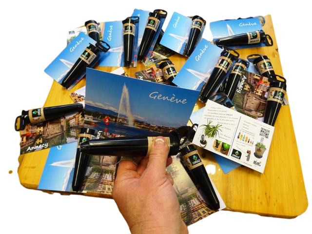 ORIAZ personnalisé avec carte postale lot de 28