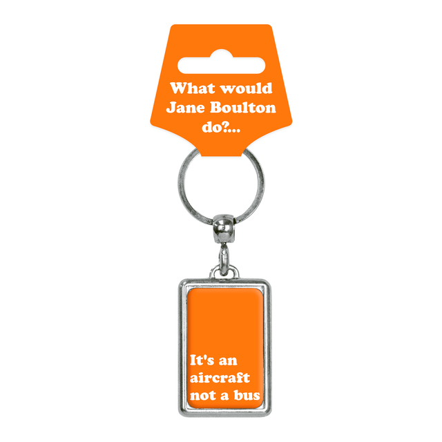 Keyring - It's an aircraft not a bus 