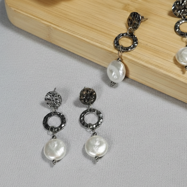 Brincos Lumen - Prateado