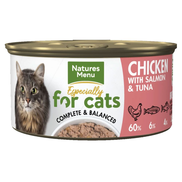 Natures Menu Chicken With Salmon &amp; Tuna 85g