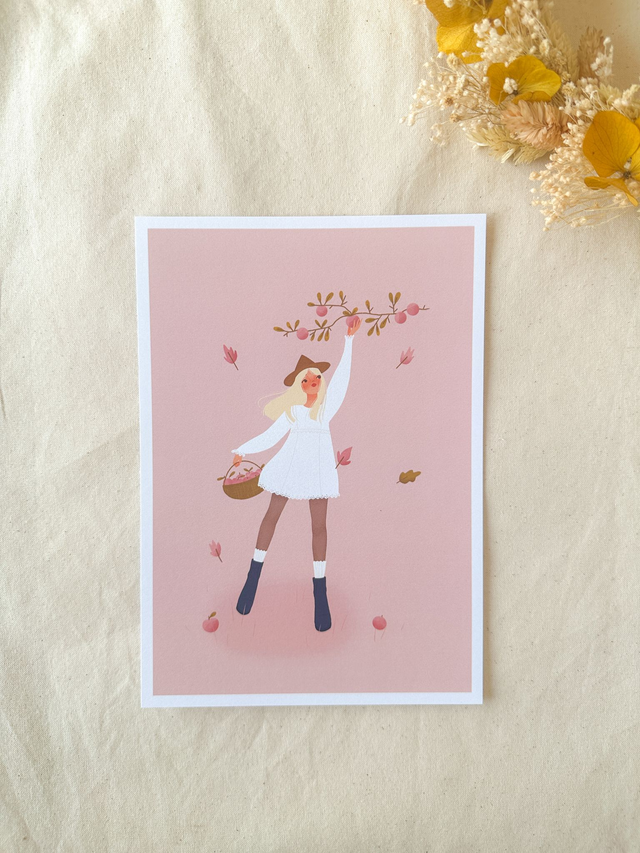 Affiche Cueillette d'automne