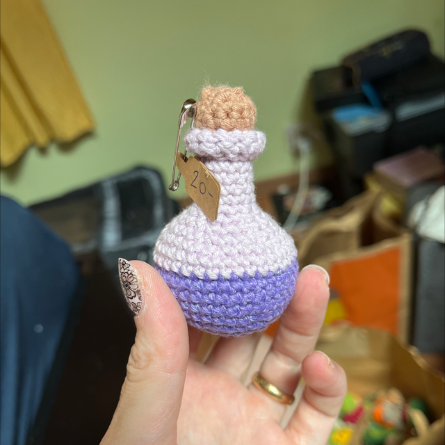 Fiole de potion magique 