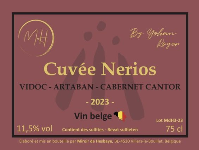 Cuvée Nerios 2023 - Vin rouge - 75cl