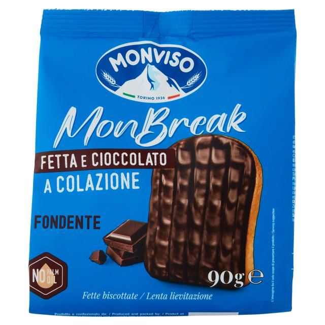 Monviso Monbreak Fondente Fette Biscottate 90 G