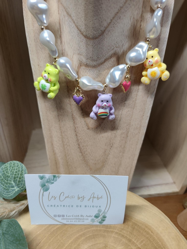 COLLIER PERLES/OURSON 0000439