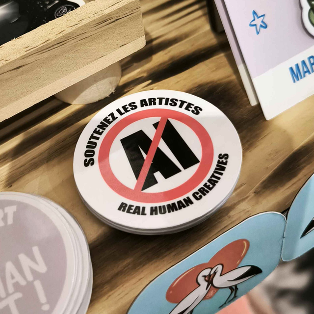 Sticker - Anti IA