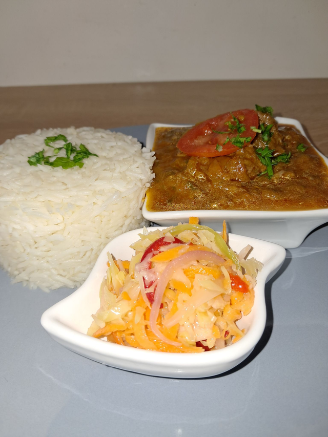 Riz légumes au boeuf
