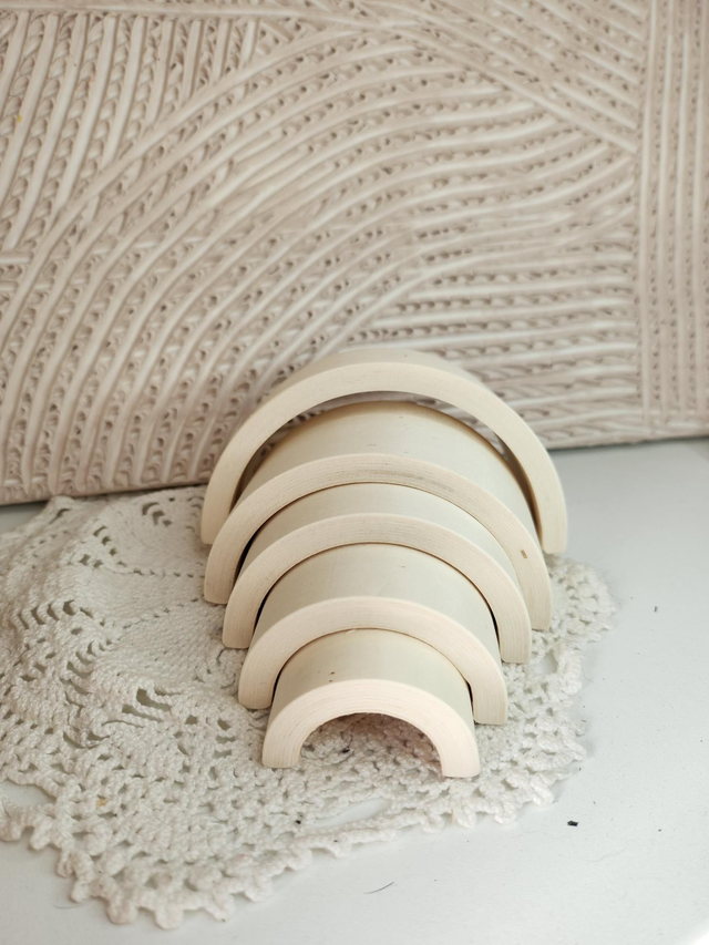 Arc en ciel naissance à personnaliser 