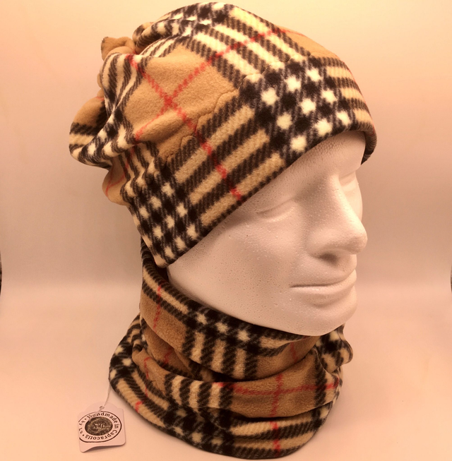 Scaldacollo che diventa berretto Capracotta Handmade