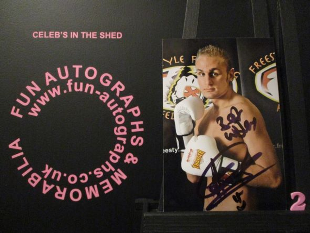 Azran 'Casanova' Quasid Authentic Autographed 6x4 Photograph (2)