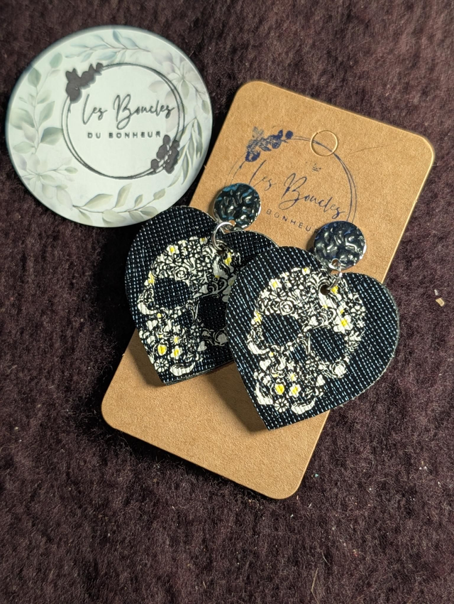 Boucles d'oreilles coeur ❤️ c015