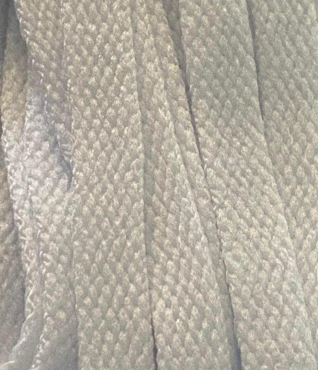 Paire de lacets 120cm  GRIS CLAIR