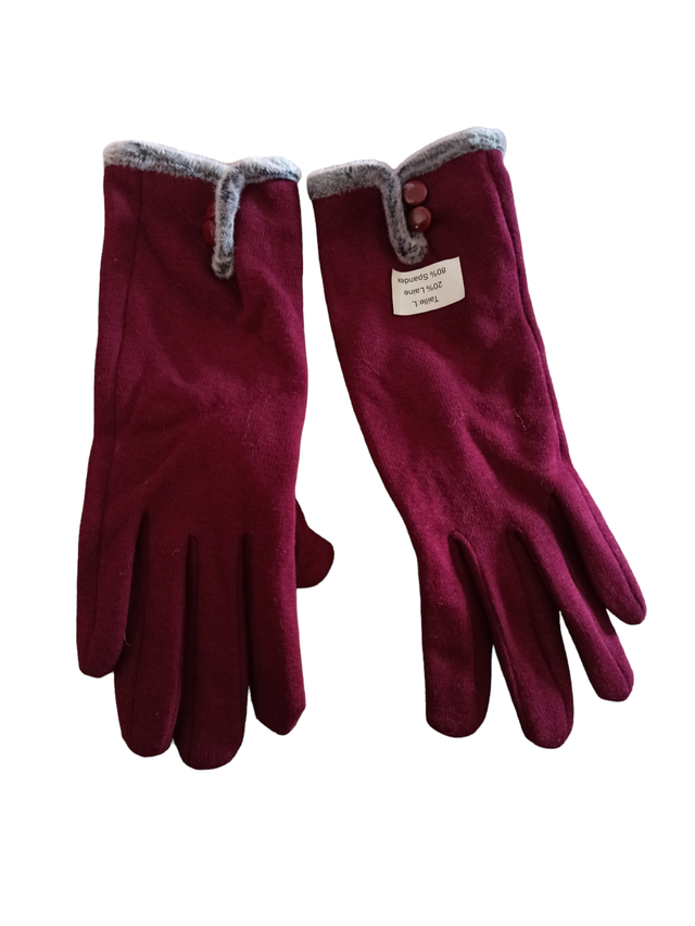 Gants Bordeaux L