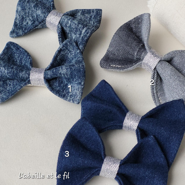 Pinces à cheveux Scintillant Argent