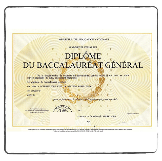 Diplôme BAC