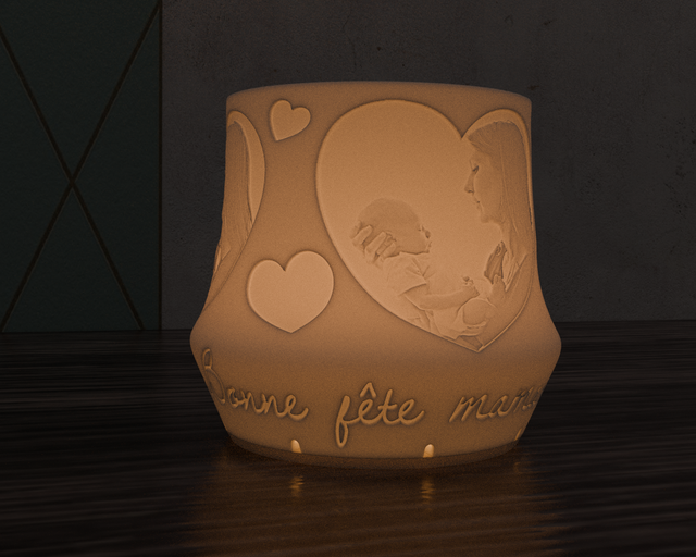 PHOTO FOR YOU - Photophore personnalisable