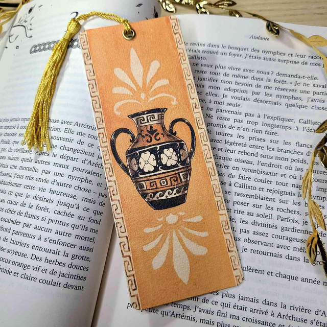 Marque page Vase Grecque