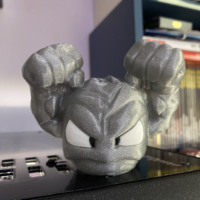 Fanart pla effetto multicolor o glitter