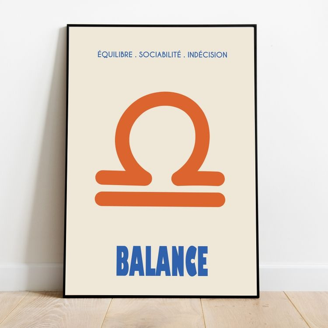 AFFICHE ASTROLOGIE AIR