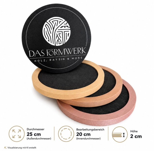 Magnetischer Schleifteller für Raysin &amp; Gips