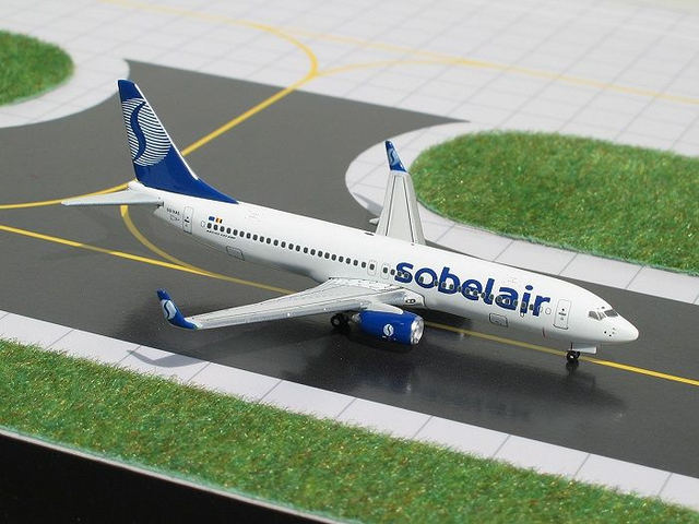 Sobelair B737-800 (OO-VAS), 1:400 GeminiJets