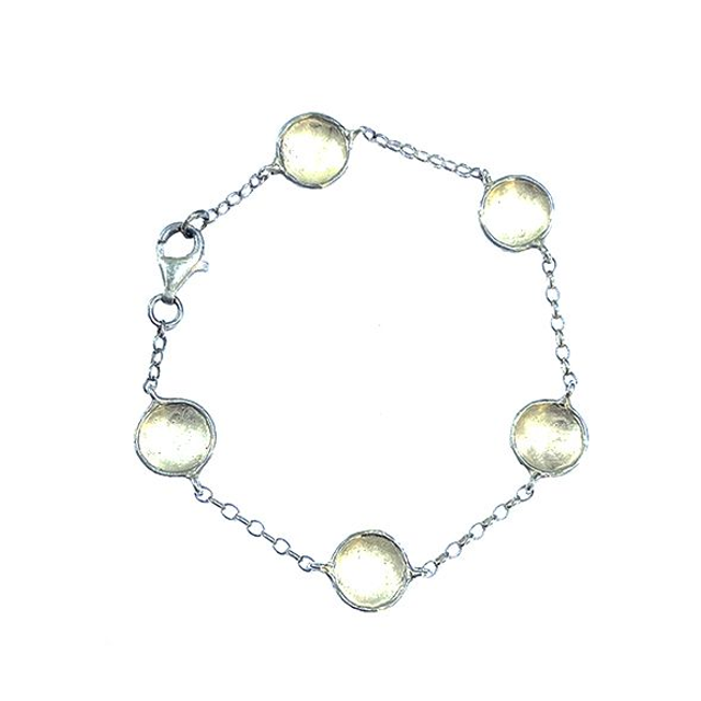 Bracciale Palermo a 5 elementi in argento modello 0147