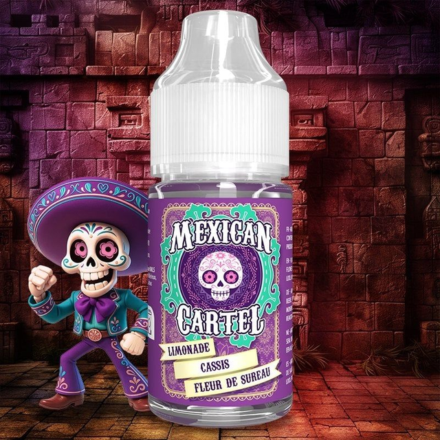 Concentré Limonade Cassis Fleur de Sureau Mexican Cartel 30 ml