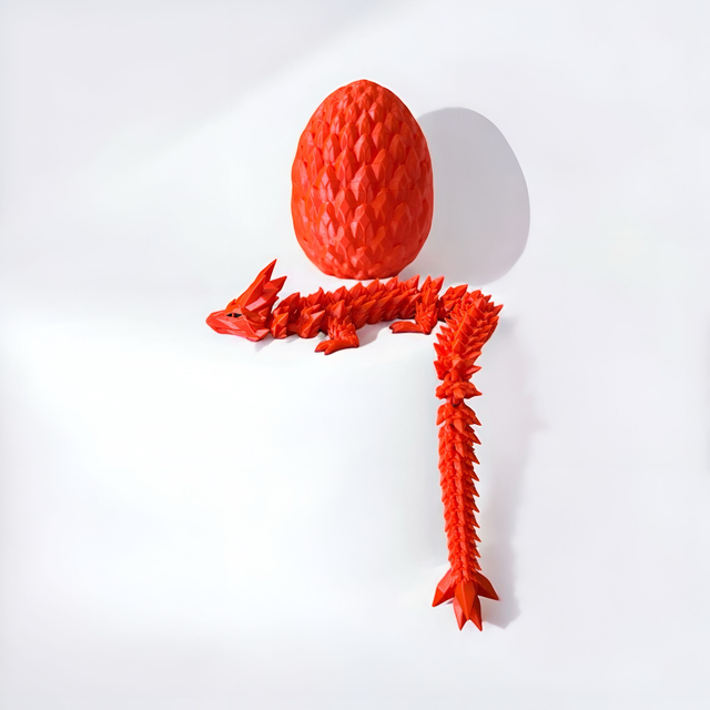 Crystal Dragon with Egg