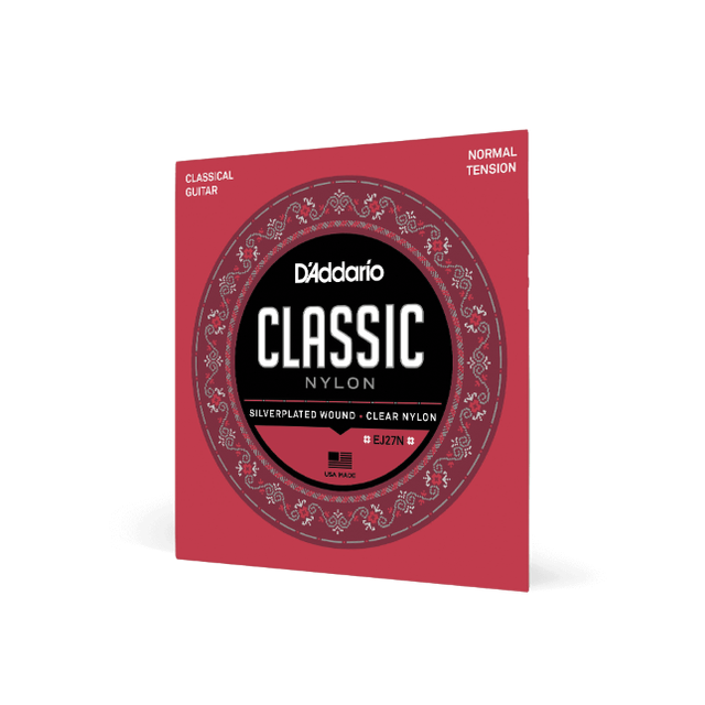 D'Addario Cordes d'étude pour guitare classique D'Addario EJ27N, Normal