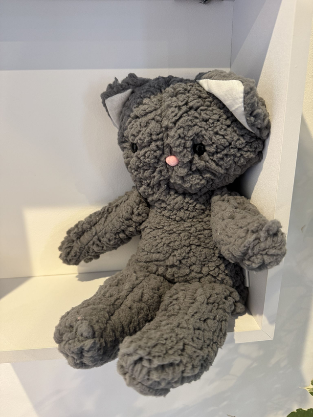 Luidgy chat moumoute gris