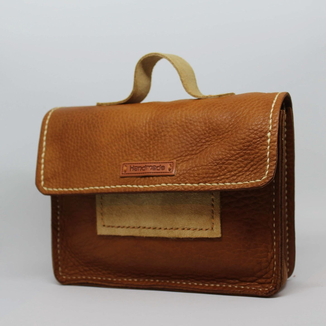 Mini sac cuir