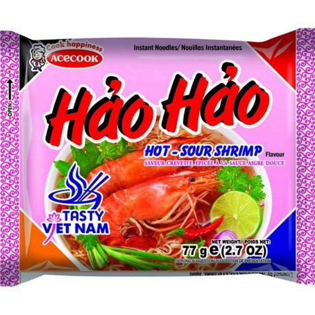 Acecook HAOHAO Instant Noodles (Mì ăn liền) (Box 30stk)