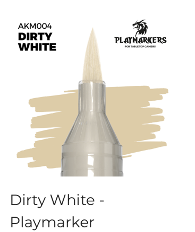 Playmarker Dirty White