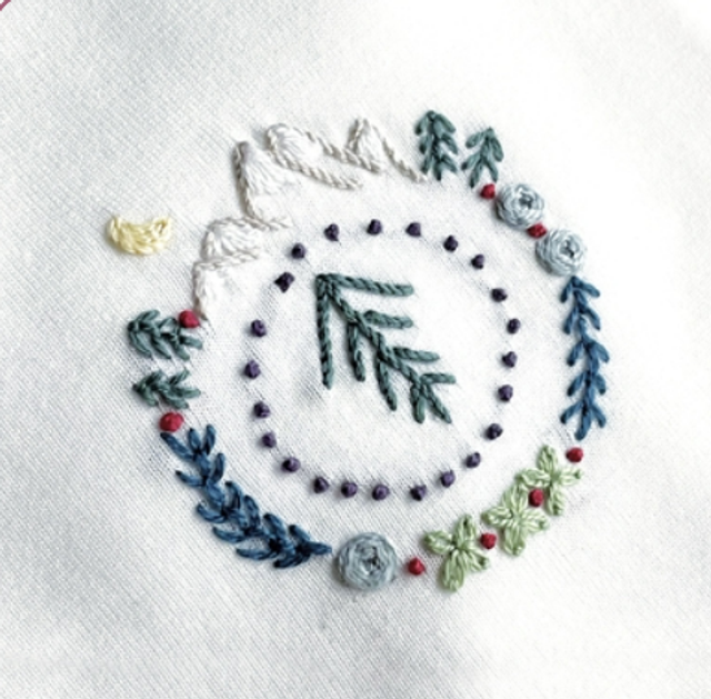 Kit broderie Easy custo Prendre de la Hauteur - Un chat dans l&#039;aiguille