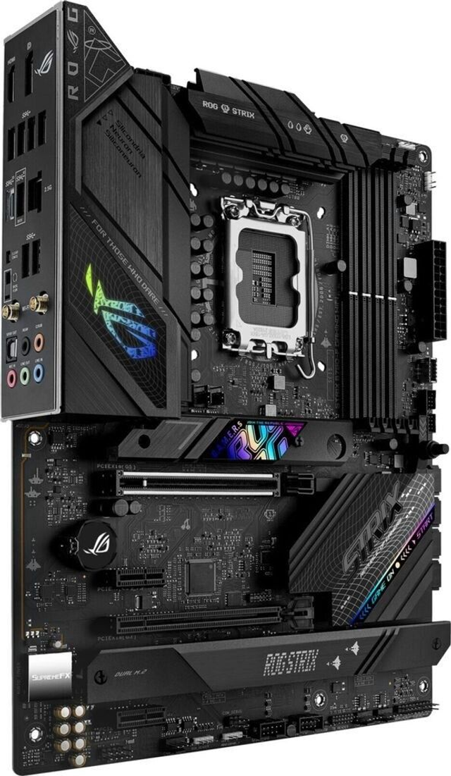 02.2.0079 – Scheda Madre ASUS ROG Strix B760‑F Gaming WiFi DDR5 – ATX gaming enthusiast con WiFi per Intel 12ª/13ª/14ª Gen