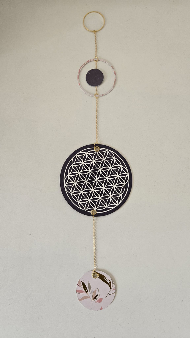 Mobile Fleur de Vie – Décoration Suspendue et Protection Énergétique