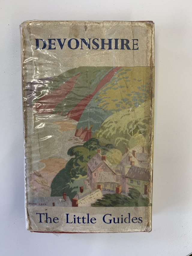 Devonshire Little Guides Book with Fold Out Map