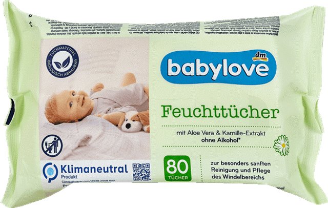 Babylove Feuchttücher 80 St. 