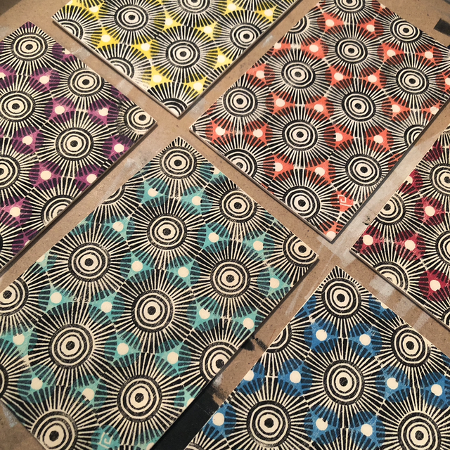 carte ronds 10x15.36 multi