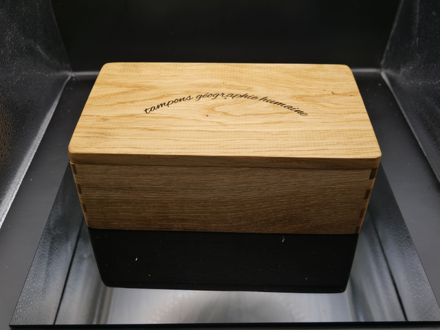 Boite de tampons &quot;géographie humaine&quot;