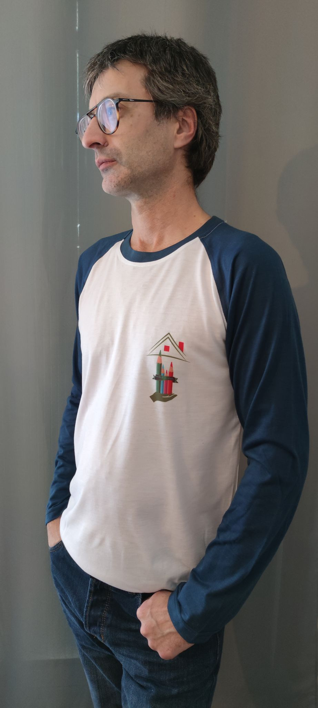 Article réalisé pour un client: Tee shirt manches longues  - Saint Valentin 