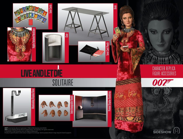 Solitaire 1/6 scale action figure - Live and let die