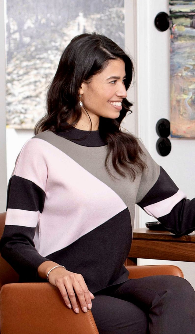 Damen Pullover Asymmetrie Eugen Klein 