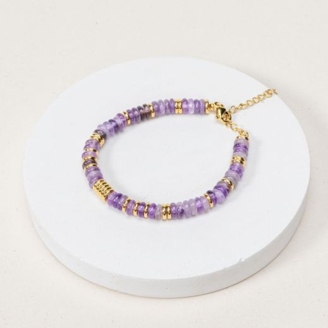 Bracelet Adèle - Améthyste