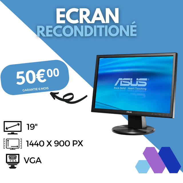 [RECONDITIONNE] - ECRAN LCD 19"