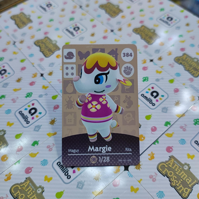 Tarjeta Amiibo Margie / Animal Crossing 384