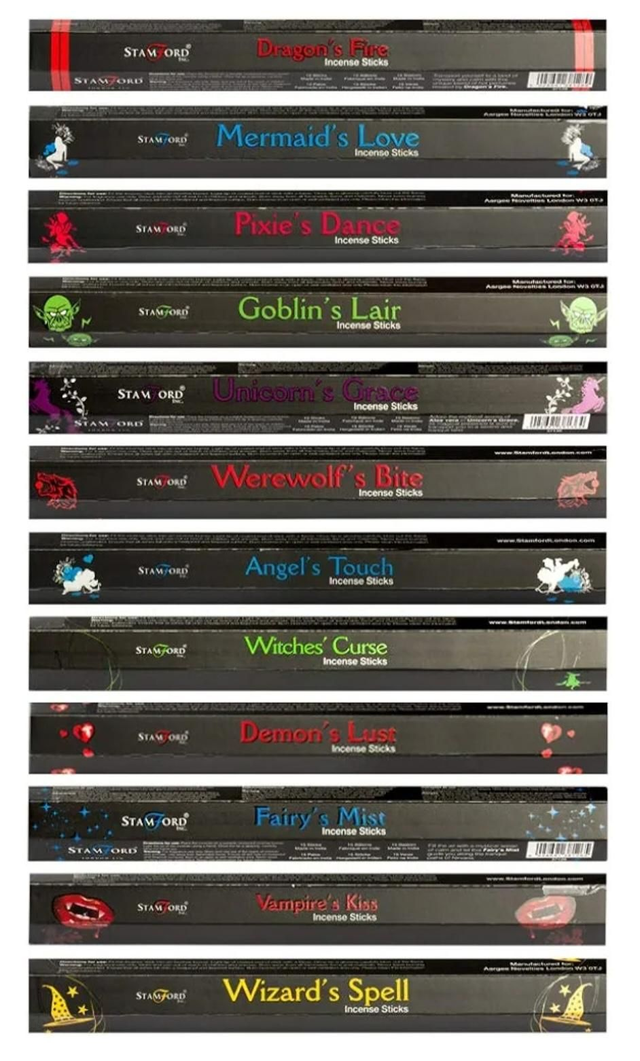 Stamford Mystical Incense Sticks (15 sticks per pack)