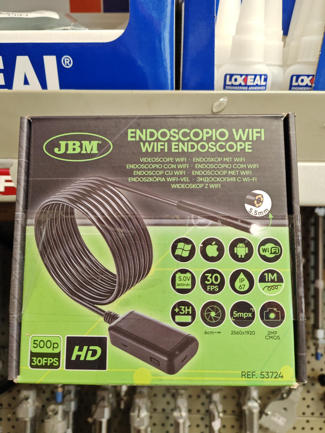 Endoscopio wifi 53724