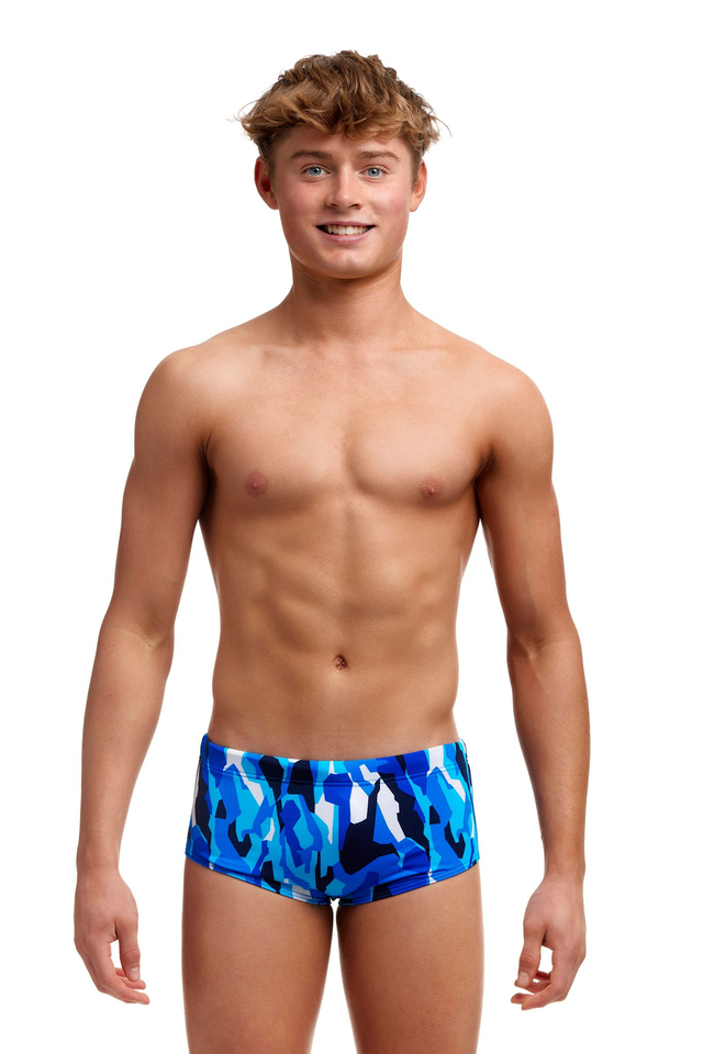 BOY'S FUNKY TRUNKS CHAZ MICHAEL SIDEWINDER TRUNKS