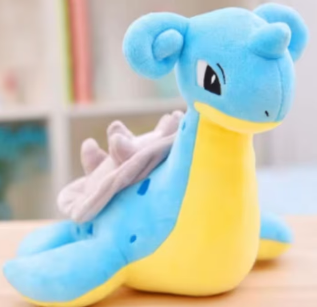 Pokemon pluche knuffel Lapras (20cm) Nieuw.